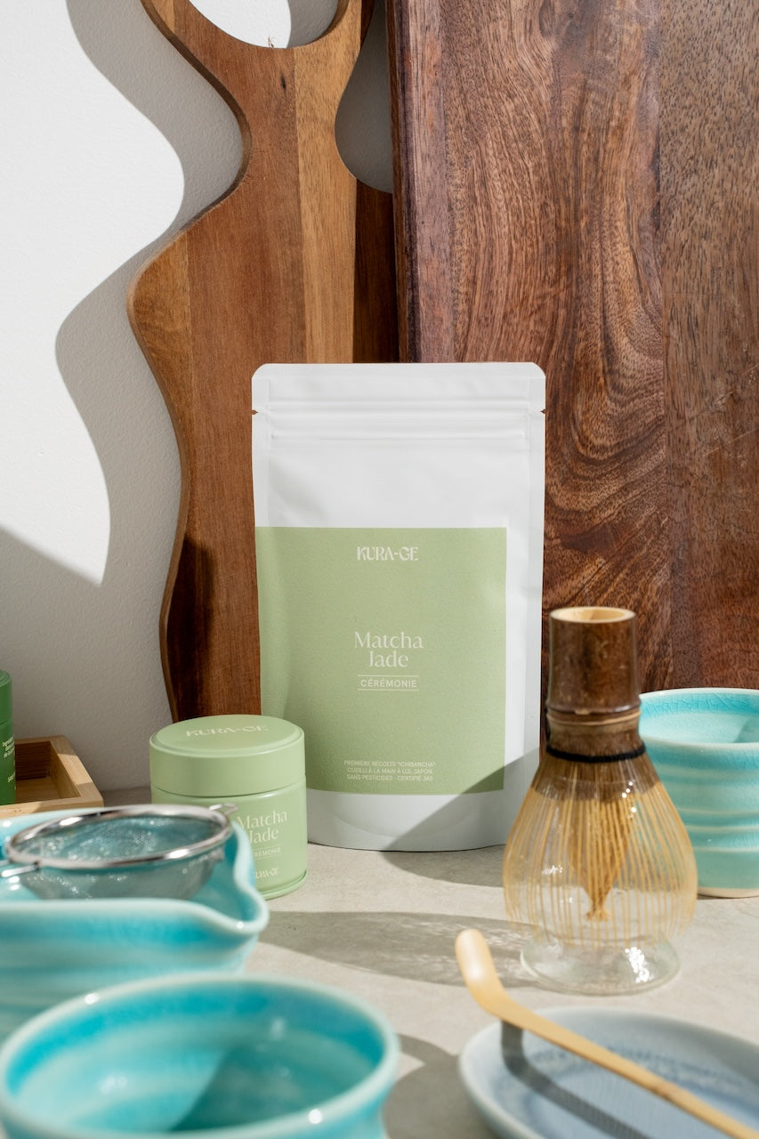 Naoshi porte-fouet en verre