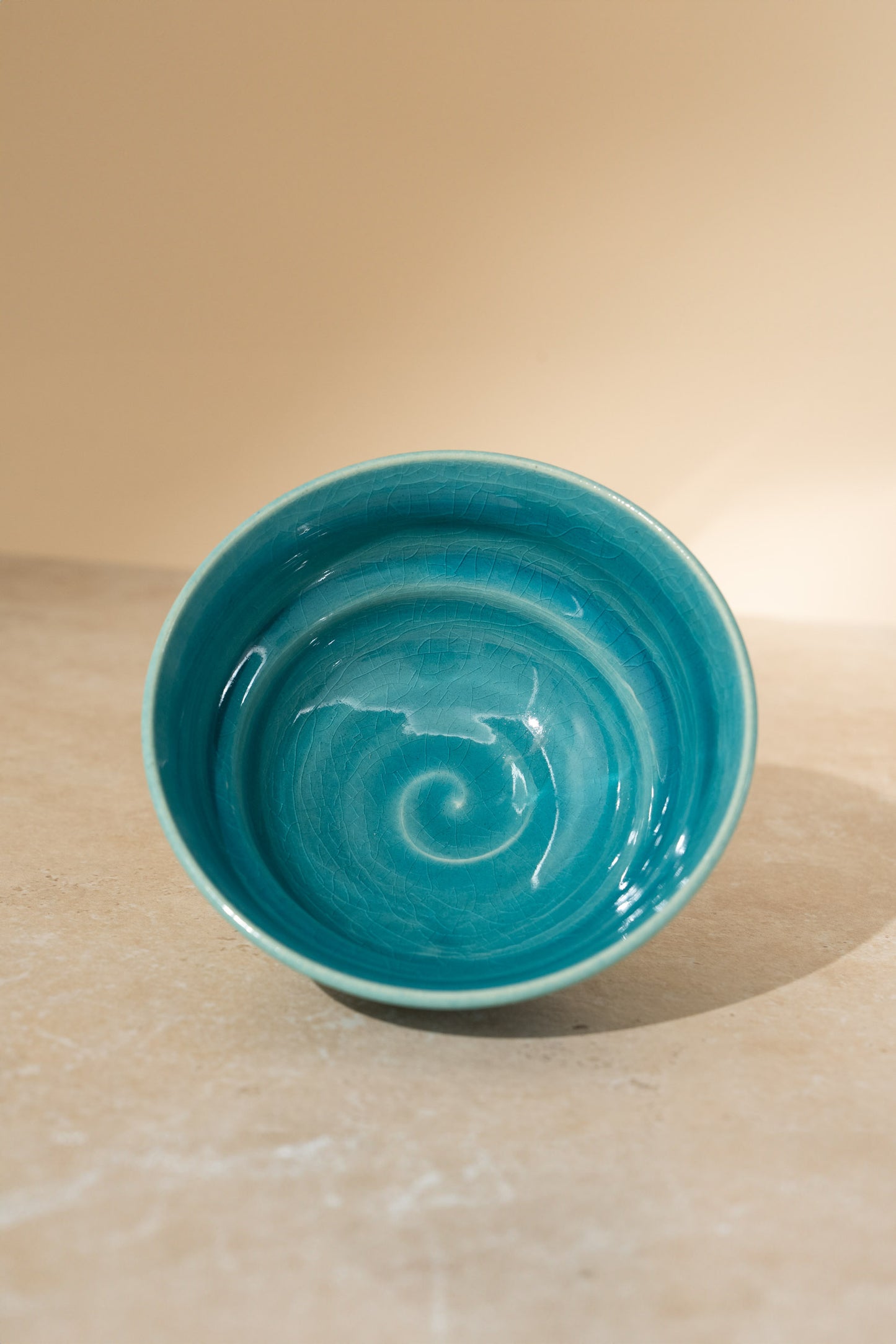 Sokuu blue matcha bowl