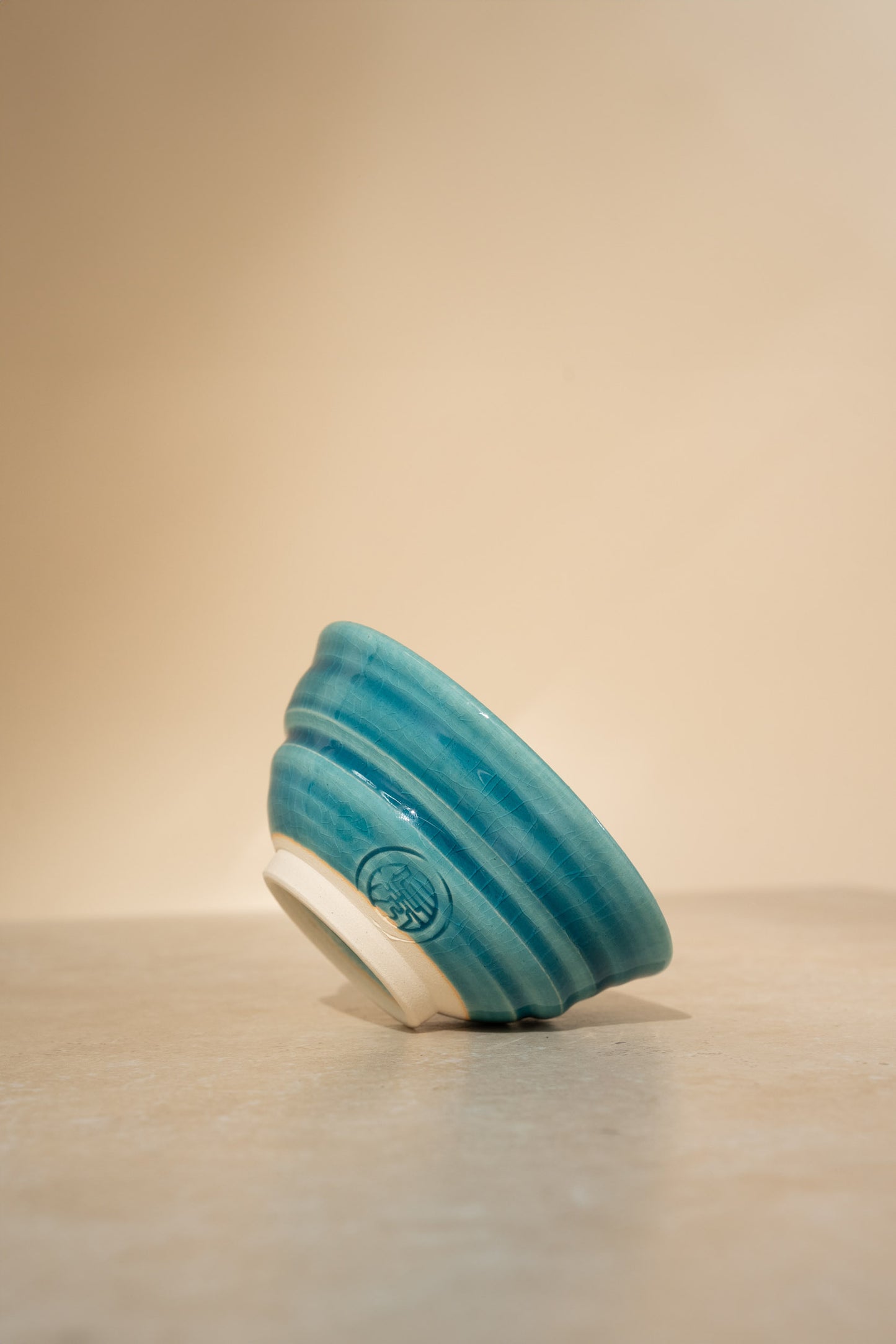 Sokuu blue matcha bowl
