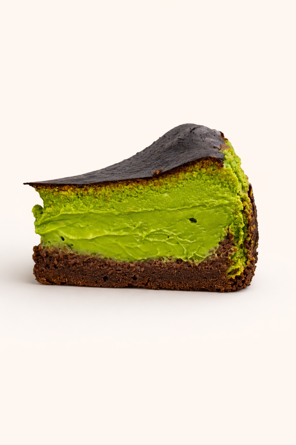 Cheesecake Basque, base brownie - 8 personnes