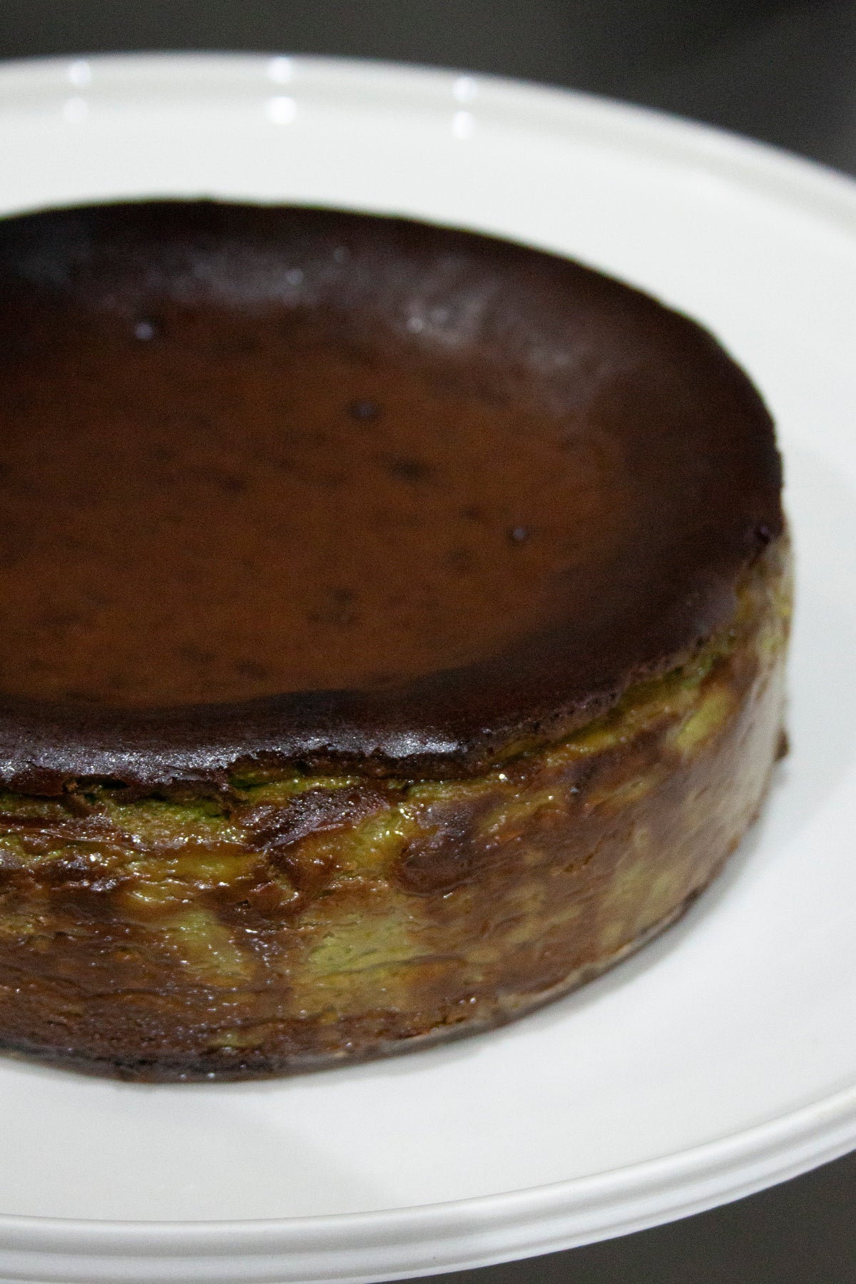 Cheesecake basque - MATCHA