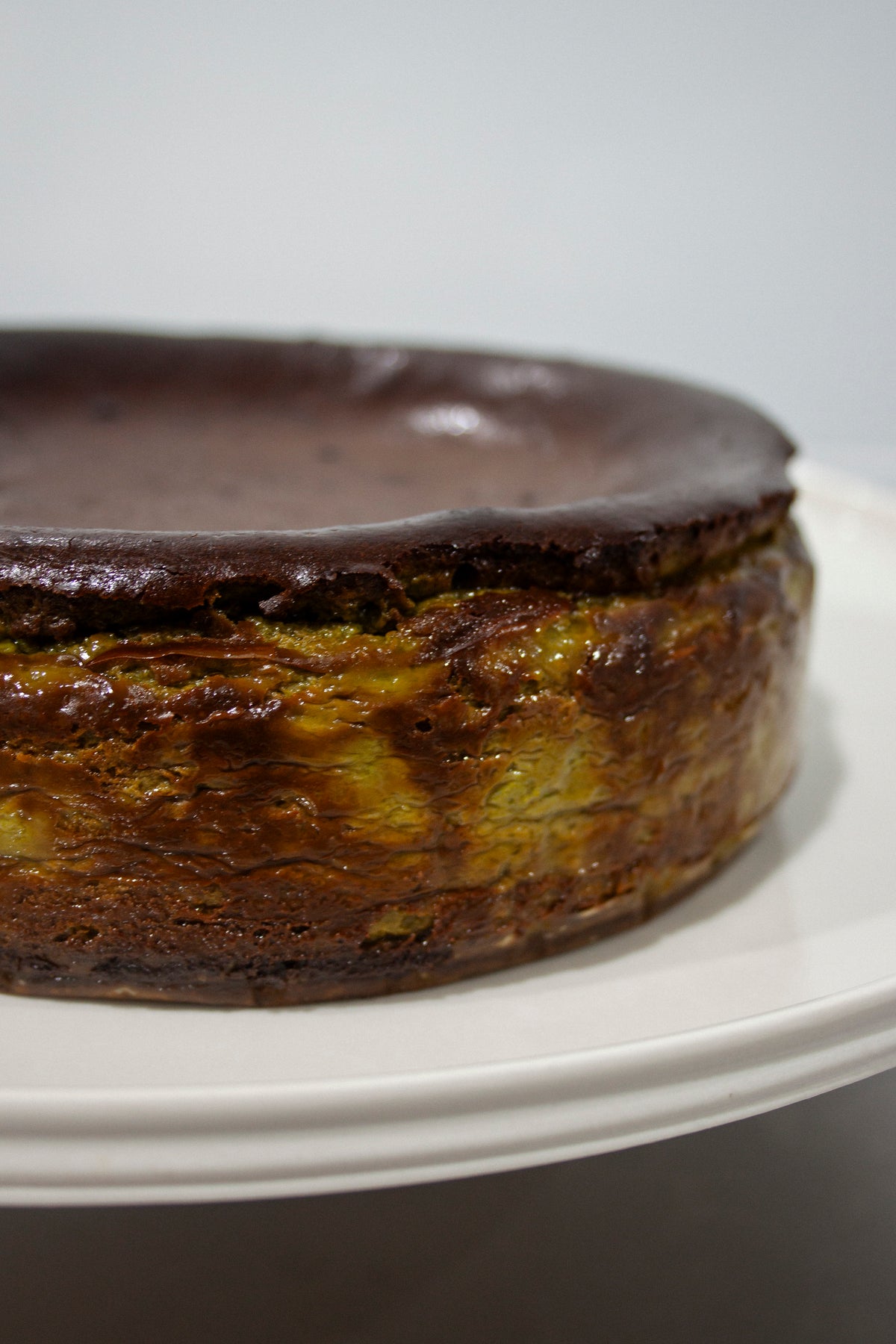 Cheesecake basque - MATCHA