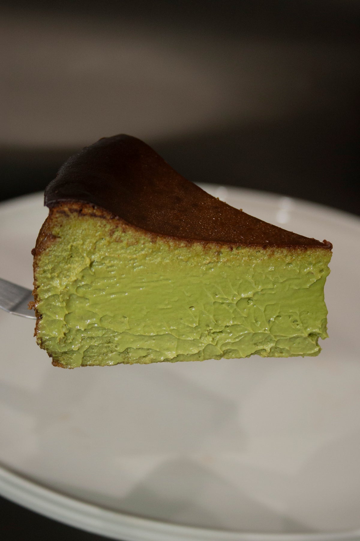Cheesecake basque - MATCHA