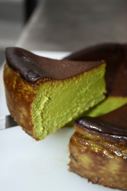 Cheesecake basque - MATCHA