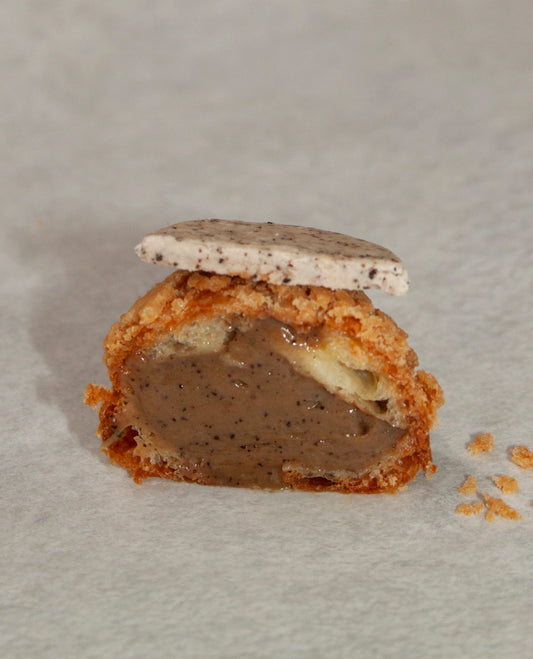 Choux craquelins fourrés
