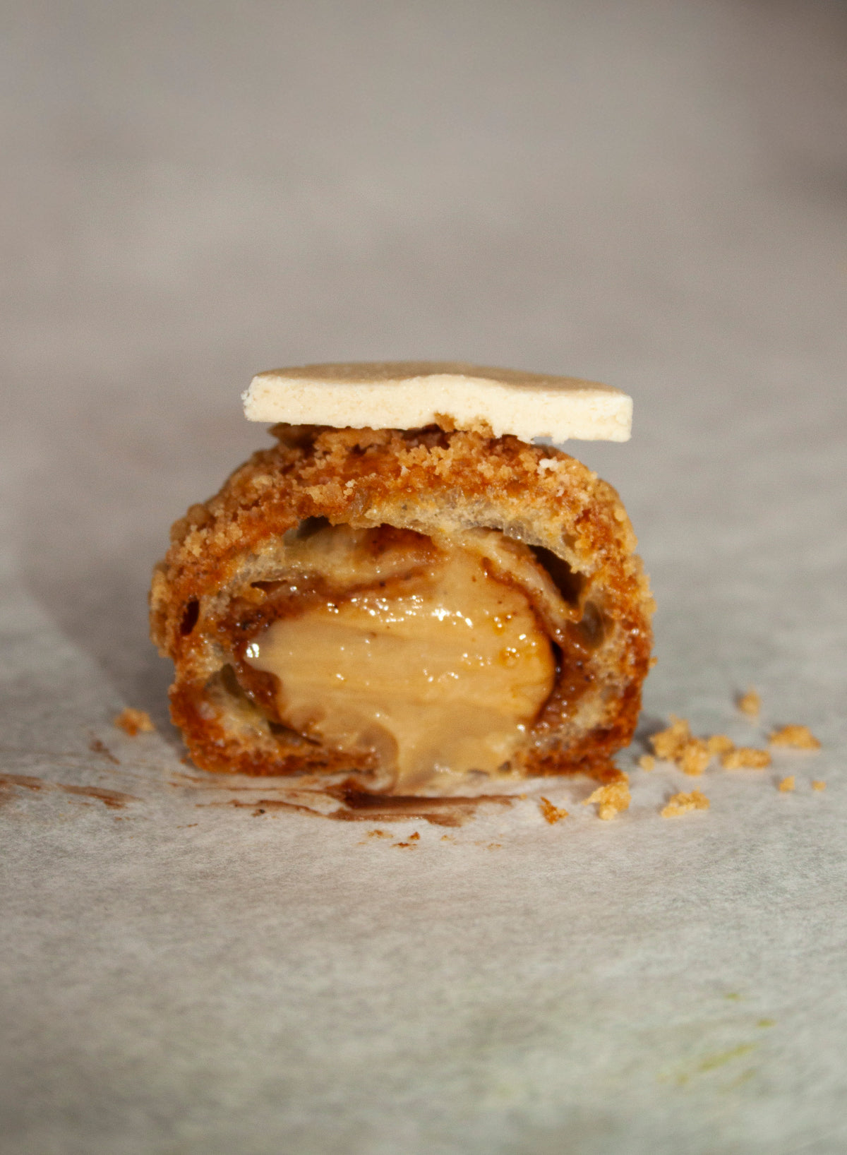 Choux craquelins fourrés
